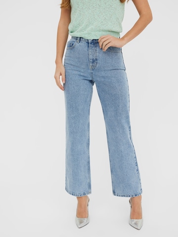 VERO MODA - Pierna ancha Vaquero '10257972' en azul: frente