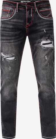 Rusty Neal Regular Jeans 'ODAR' in Black: front