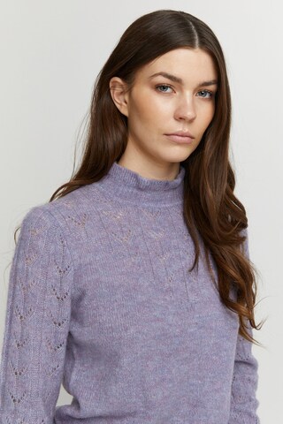 b.young Strickpullover in Lila