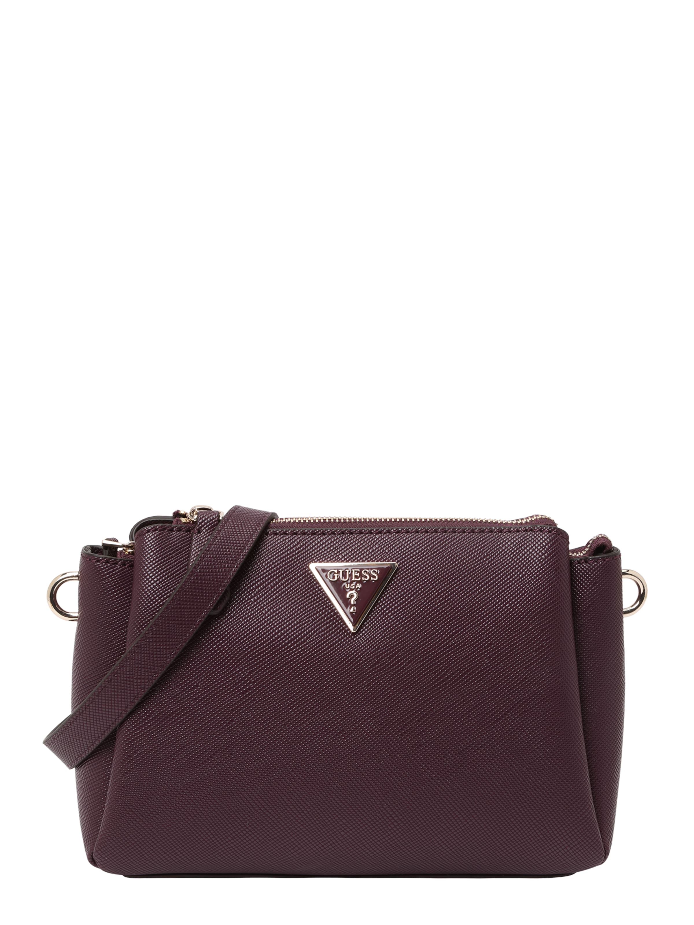 GUESS Taška cez rameno 'NOELLE' - Fialová: predná strana
