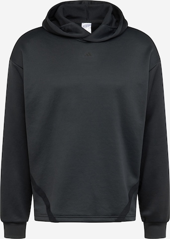 ADIDAS PERFORMANCE - Sweatshirt de desporto 'Select' em cinzento: frente