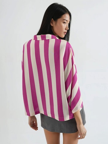 Busem Blouse in Roze