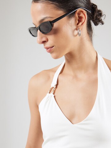 Top di Abercrombie & Fitch in beige