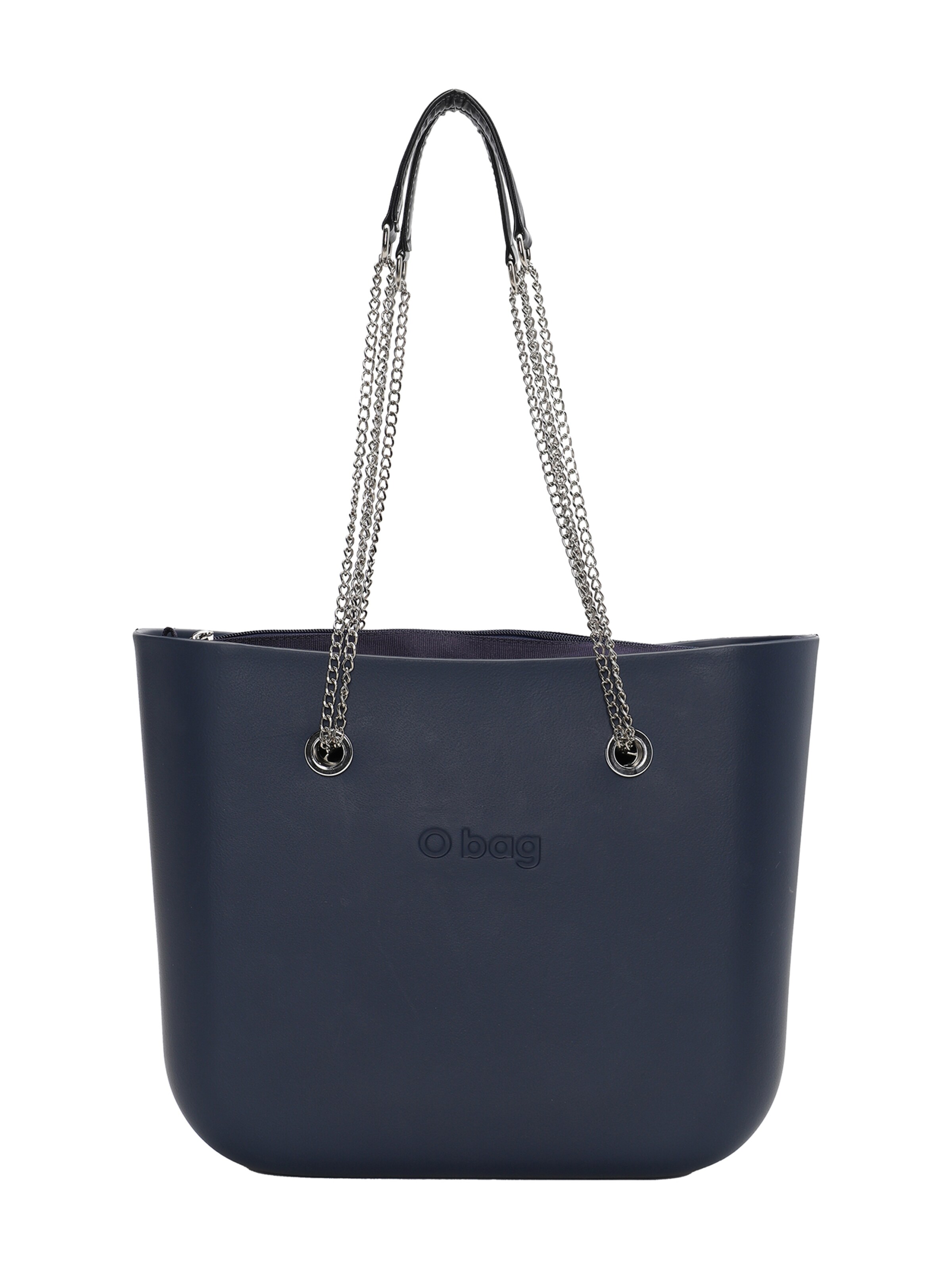 O bag Shopper in Blue: front