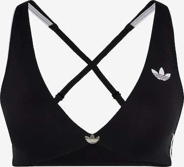 Reggiseno sportivo di ADIDAS PERFORMANCE in nero: frontale