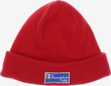 Champion Hut oder Mütze One Size in Rot: predná strana