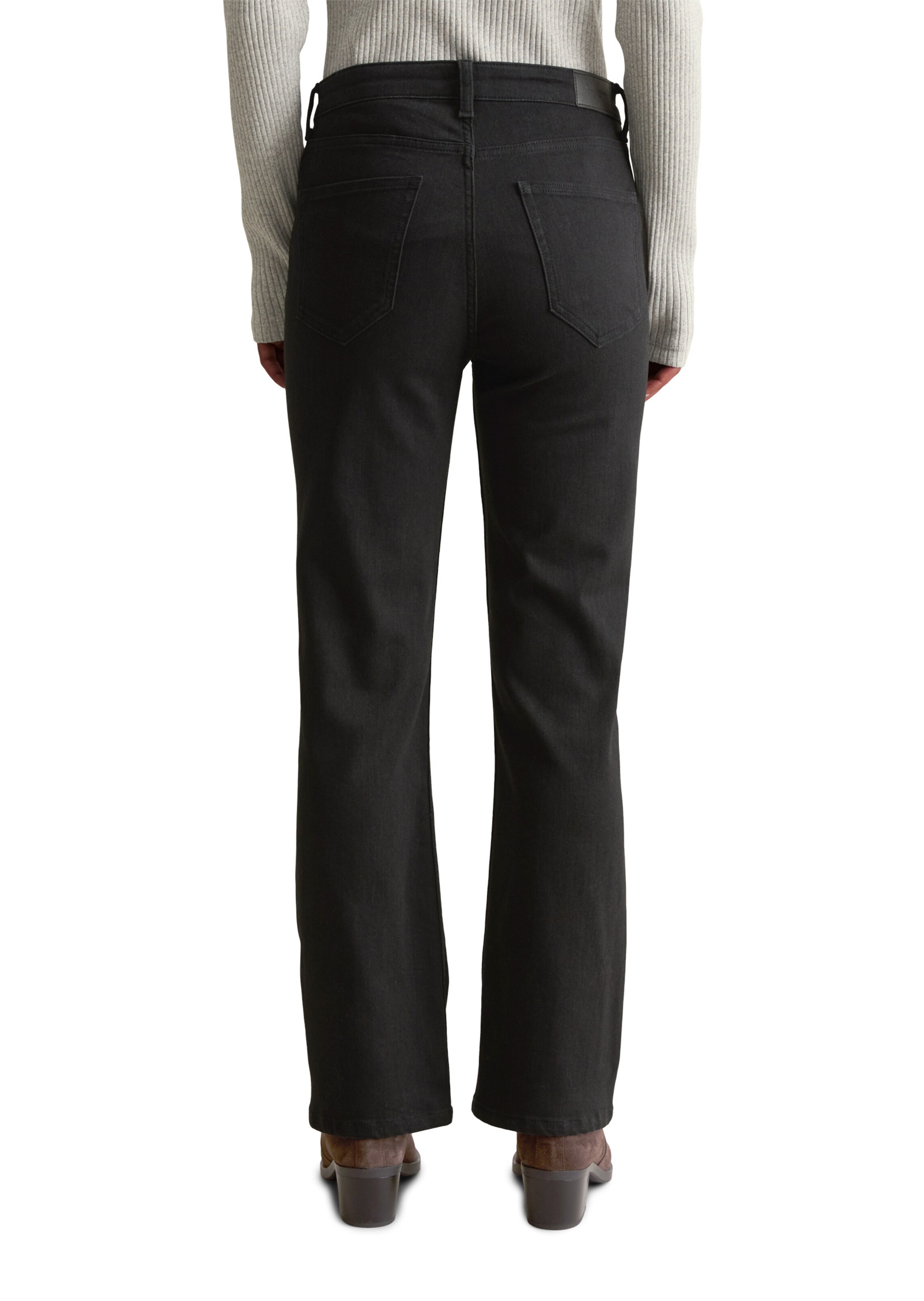 Marc O'Polo DENIM Bootcut Jeans 'Josina' in Schwarz