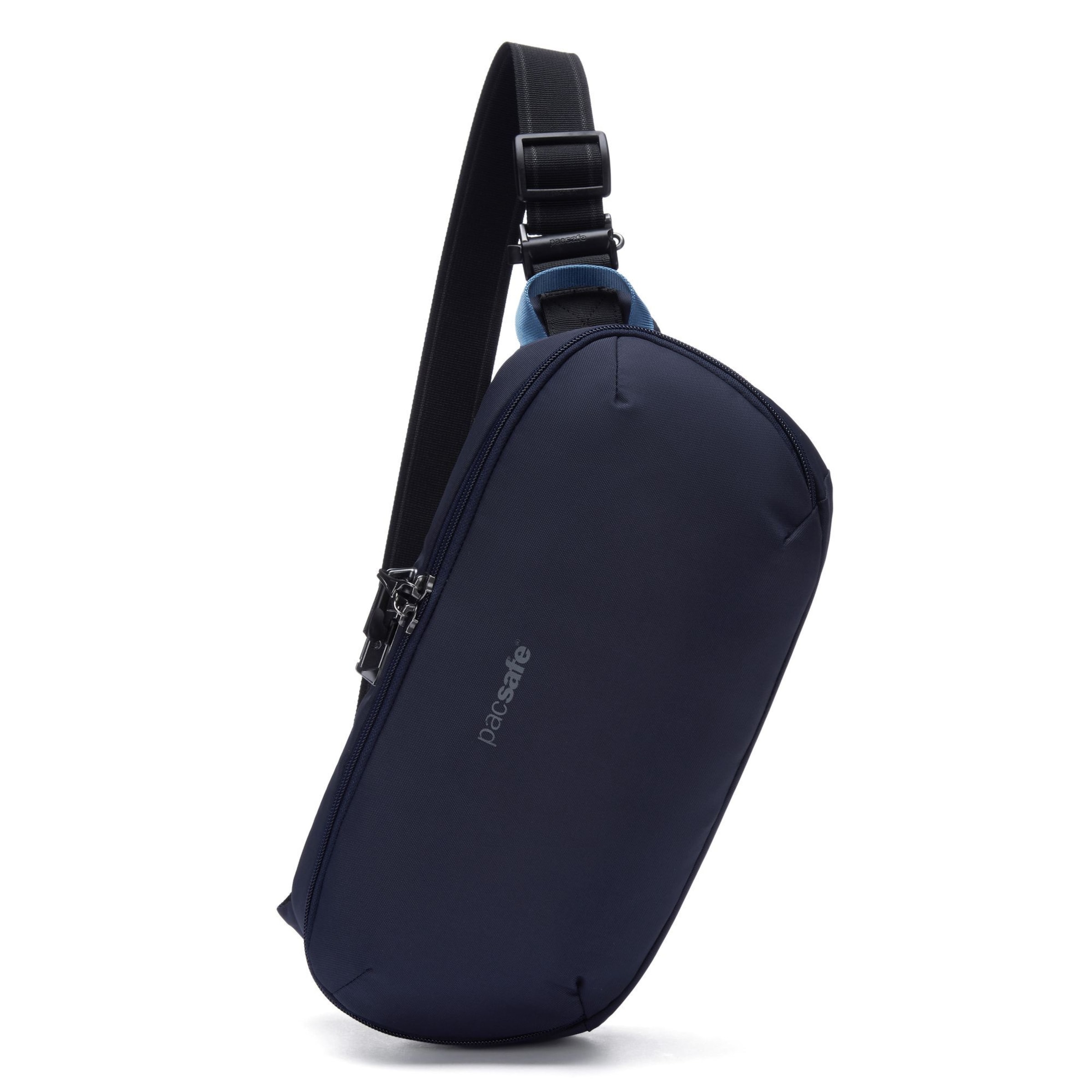 Pacsafe Heuptas 'Metrosafe X' in Blauw: voorkant