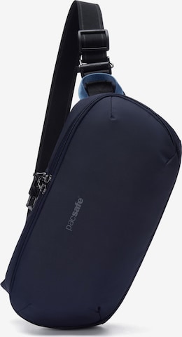 Marsupio 'Metrosafe X' di Pacsafe in blu: frontale