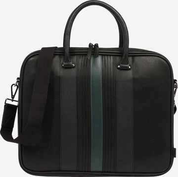 Ted Baker Document Bag in Black: front