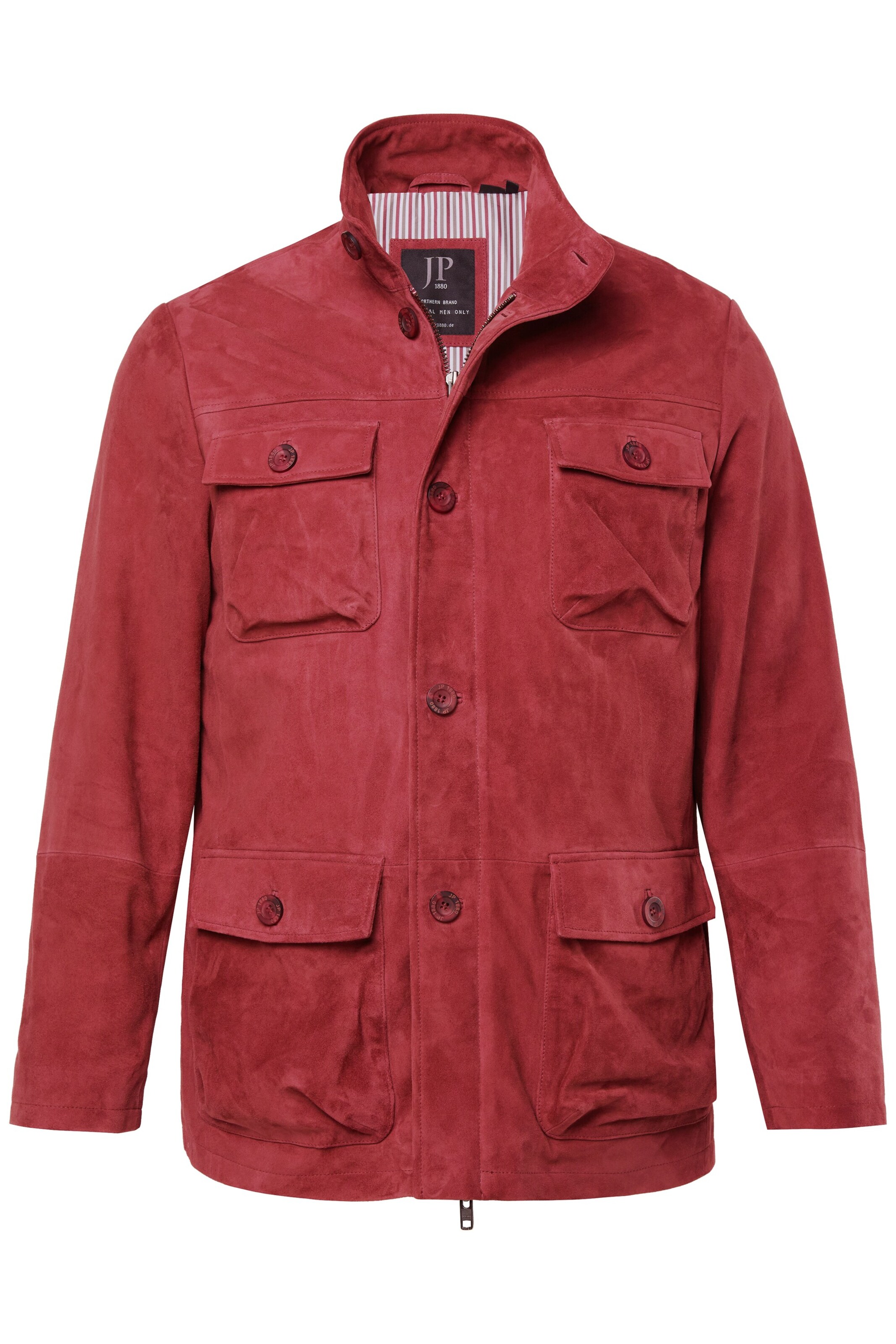 JP1880 Jacke in Rot: Vorderseite