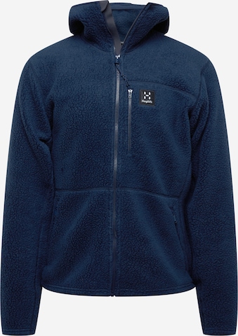 Haglöfs Athletic fleece jacket 'Pile' in Blue: front