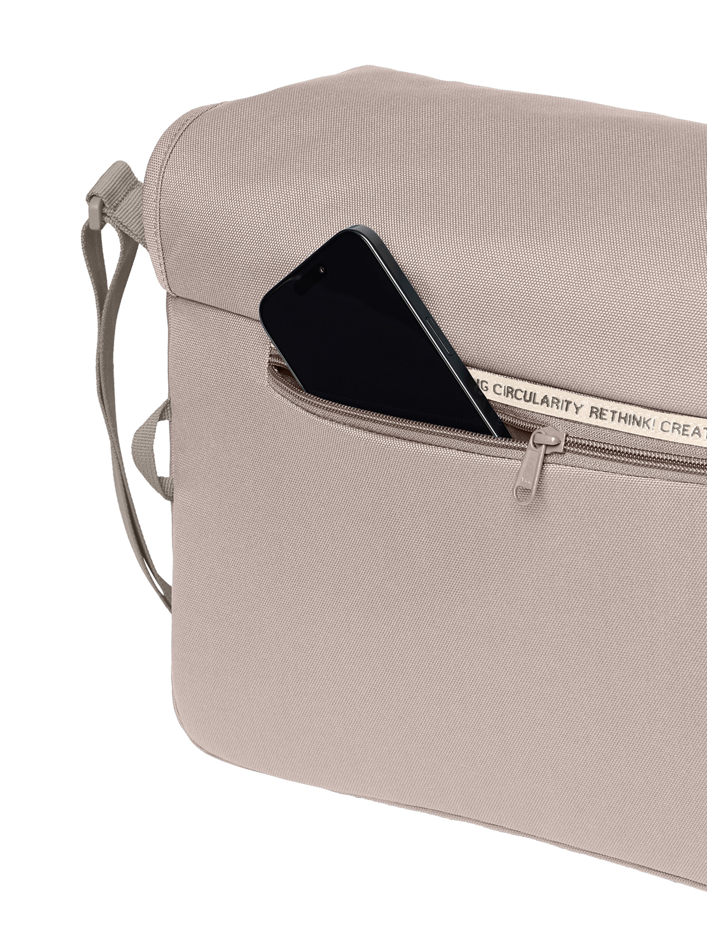 VAUDE Crossbody Bag 'Coreway Messenger' in Beige