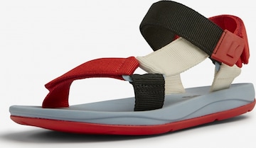 CAMPER Sandals ' Match ' in Red: front