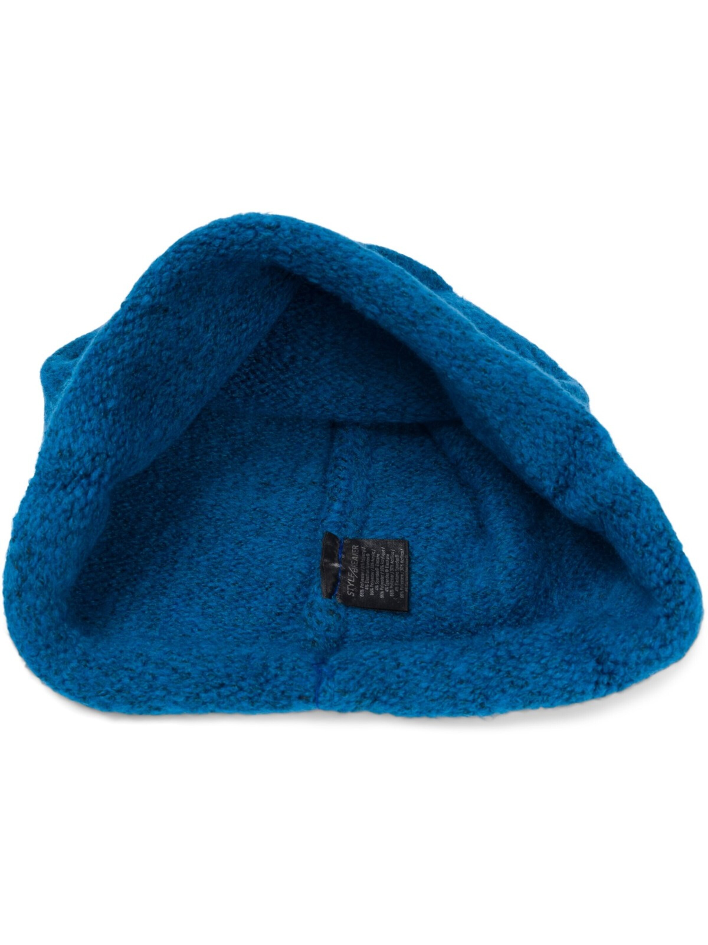 styleBREAKER Mütze 'Oversize Strickbeanie mit Rollrand'‌‌ in Grün