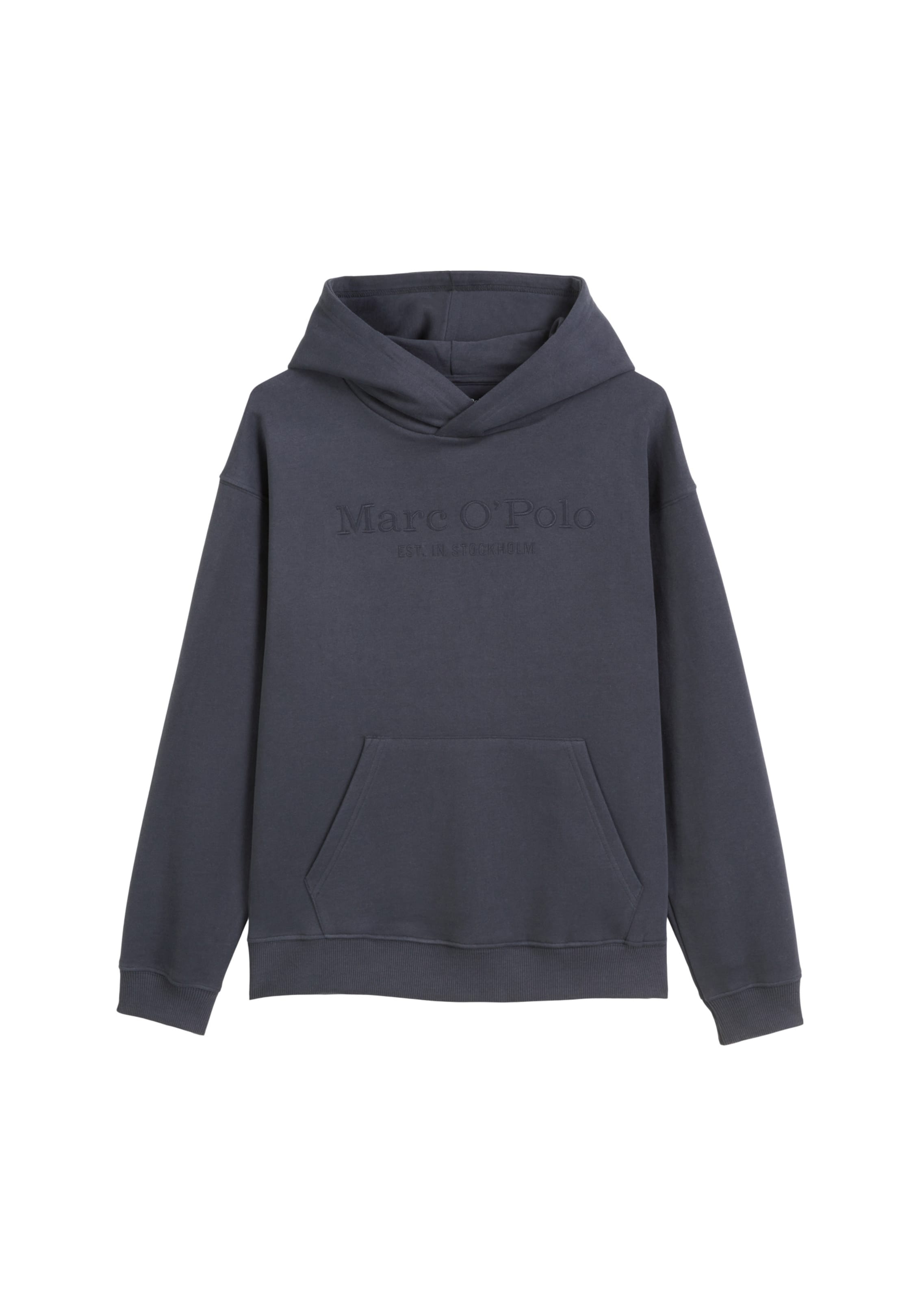 Marc O'Polo Sweatshirt in Grey: front