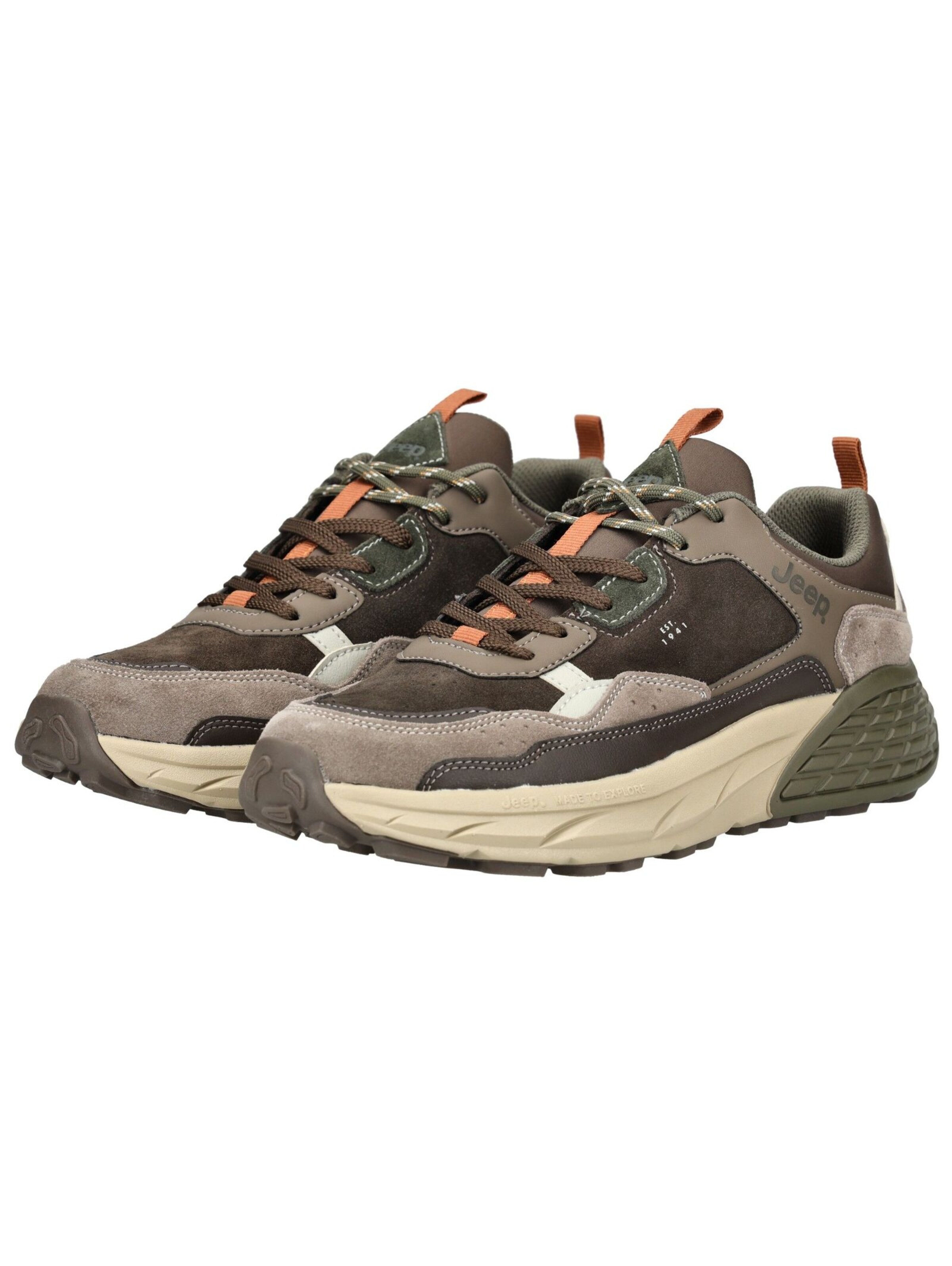 Jeep Platform trainers in Brown