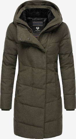 Ragwear - Abrigo de invierno 'Pavla' en verde: frente