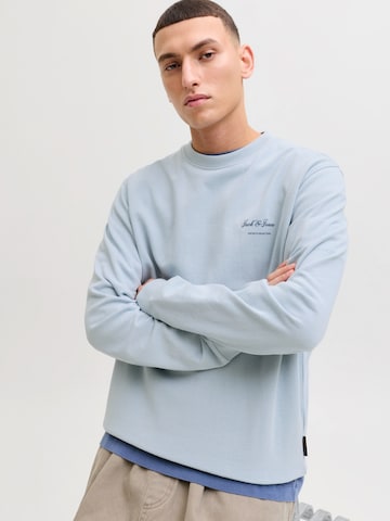 Sweat-shirt 'JJEARCHIVE' JACK & JONES en bleu