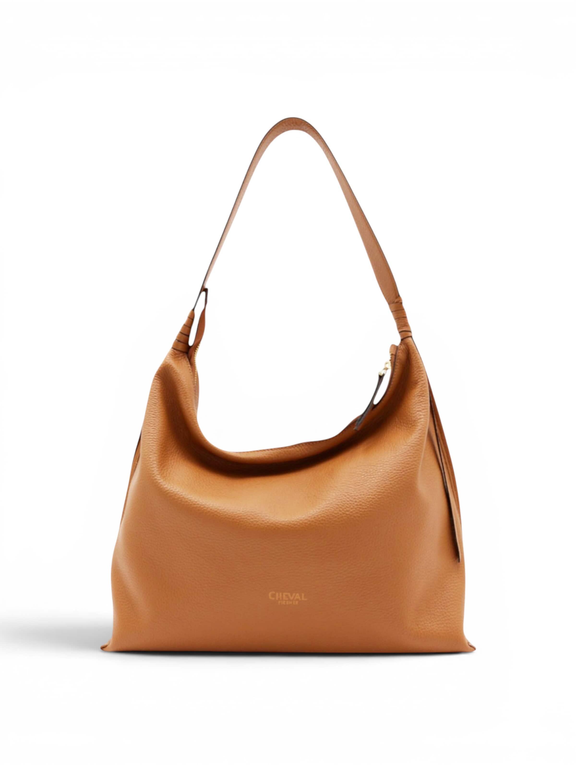 Cheval Firenze Shoulder Bag 'Laila' in Beige: front