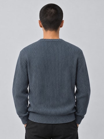 Lowkey - Jersey 'Heavyweight Knit Sweater Strickpullover' en azul