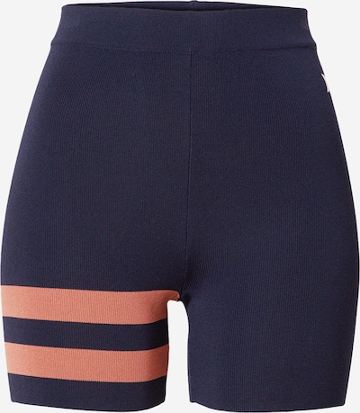 Hurley Pantalon de sport en bleu nuit / orange clair, Vue avec produit