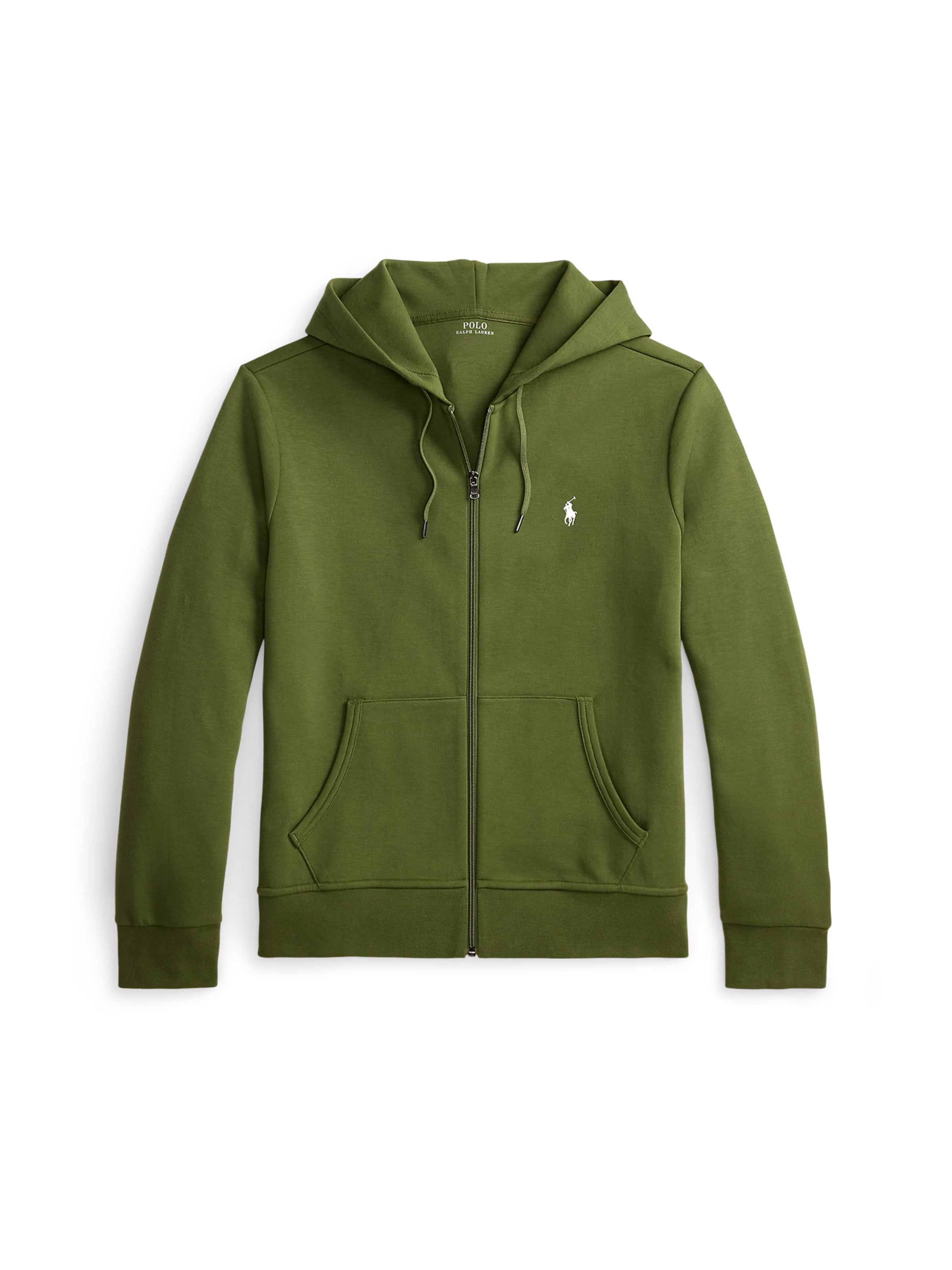 Polo Ralph Lauren Sweatvest in Groen: voorkant
