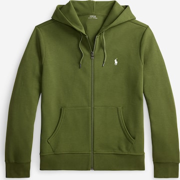 Polo Ralph Lauren Sweatvest in Groen: voorkant