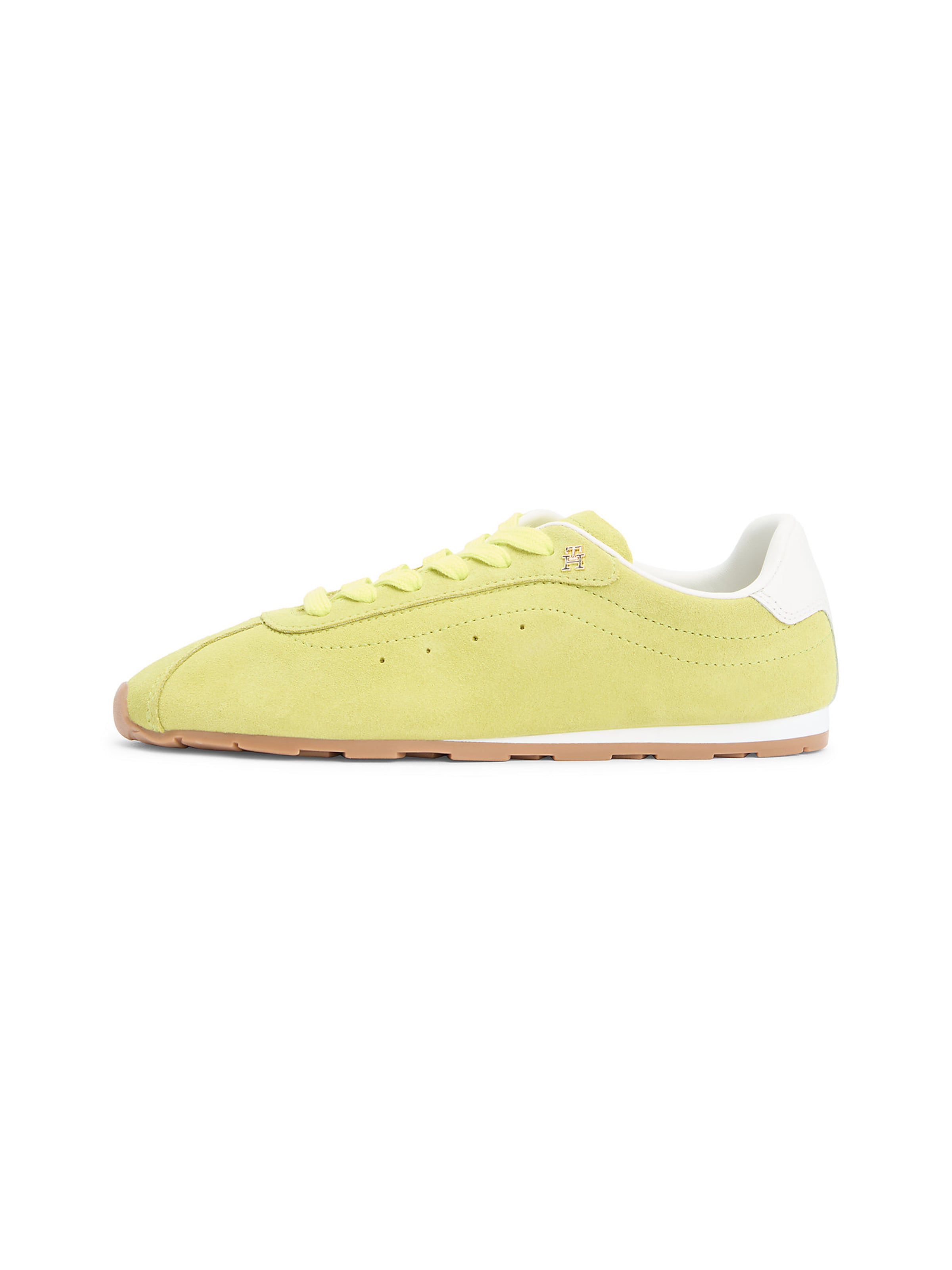 TOMMY HILFIGER Platform trainers in Yellow: front