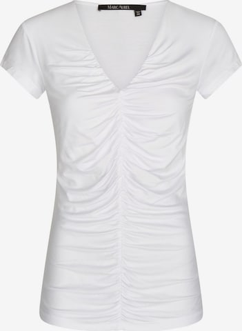 MARC AUREL Shirt in Wit: voorkant