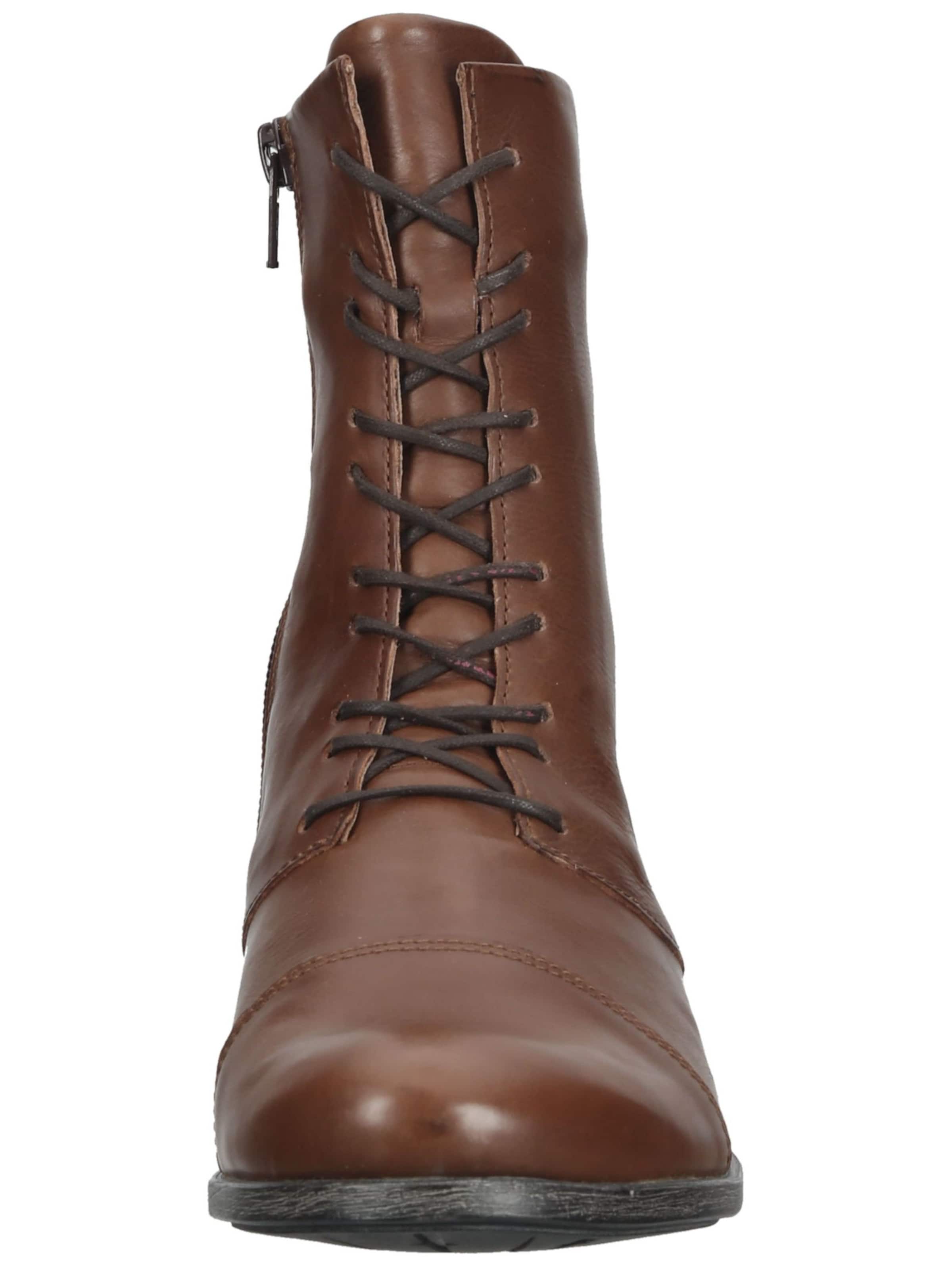 Bottines à lacets THINK! en marron