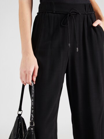 Wide Leg Pantalon s.Oliver BLACK LABEL en noir