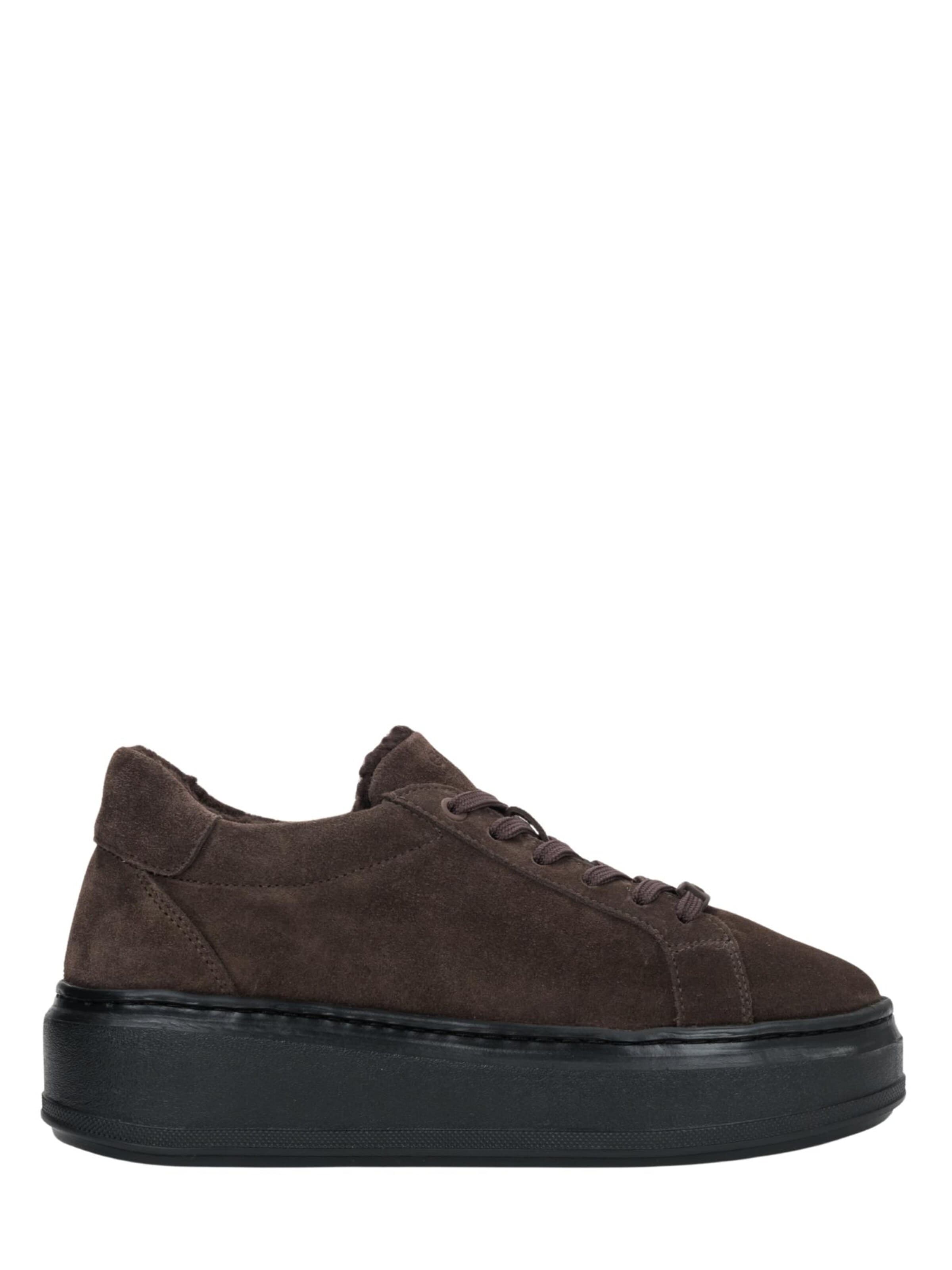 Estro Sneaker low '09-3727' i brun: forside