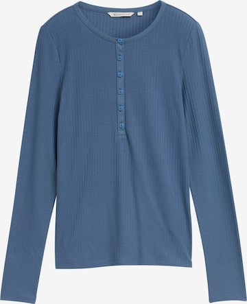 T-shirt TOM TAILOR DENIM en bleu : devant