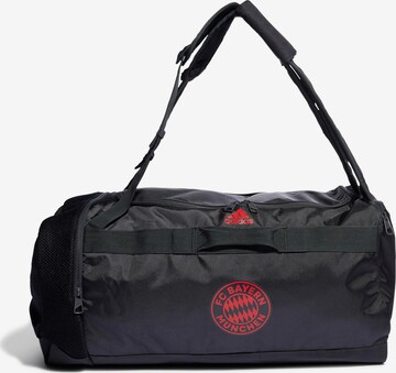 ADIDAS PERFORMANCE Sports Bag 'FC Bayern' in Black: front