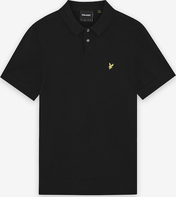 Lyle & Scott Poloshirt in Schwarz: Vorderseite