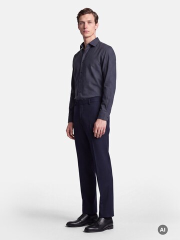 SEIDENSTICKER Slim Fit Hemd in Grau