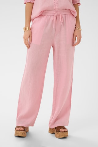 Pantalon 'CRBellis' Cream en rose : devant