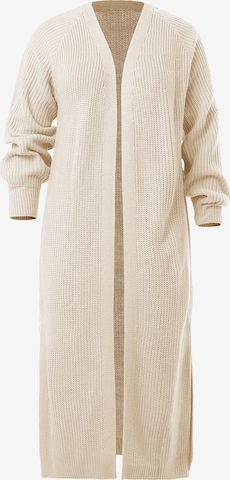 Imily Bela - Abrigo de punto en beige: frente