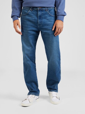 Regular Jean 'FRONTIER' WRANGLER en bleu : devant