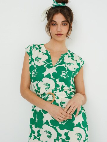 WE Fashion - Vestido en verde