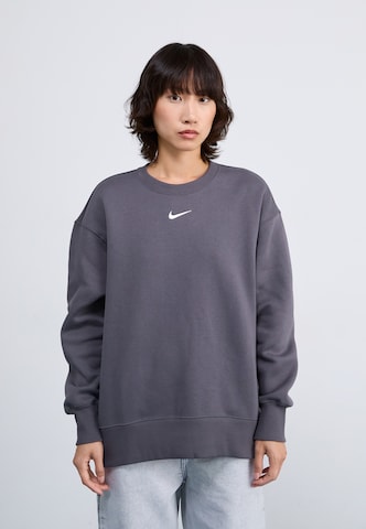 Nike Sportswear Свитшот 'PHNX FLC' в Серый: спереди
