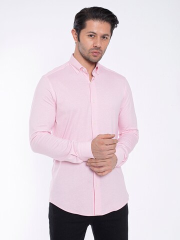 Regular fit Cămaşă business de la By Diess Collection pe roz