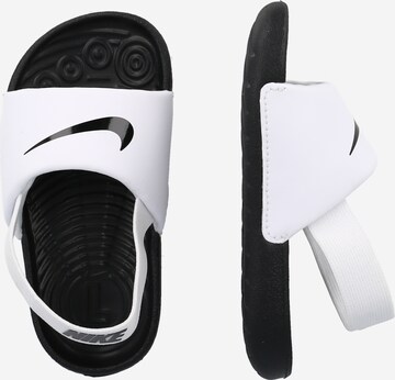 Chaussures ouvertes 'Kawa' Nike Sportswear en blanc