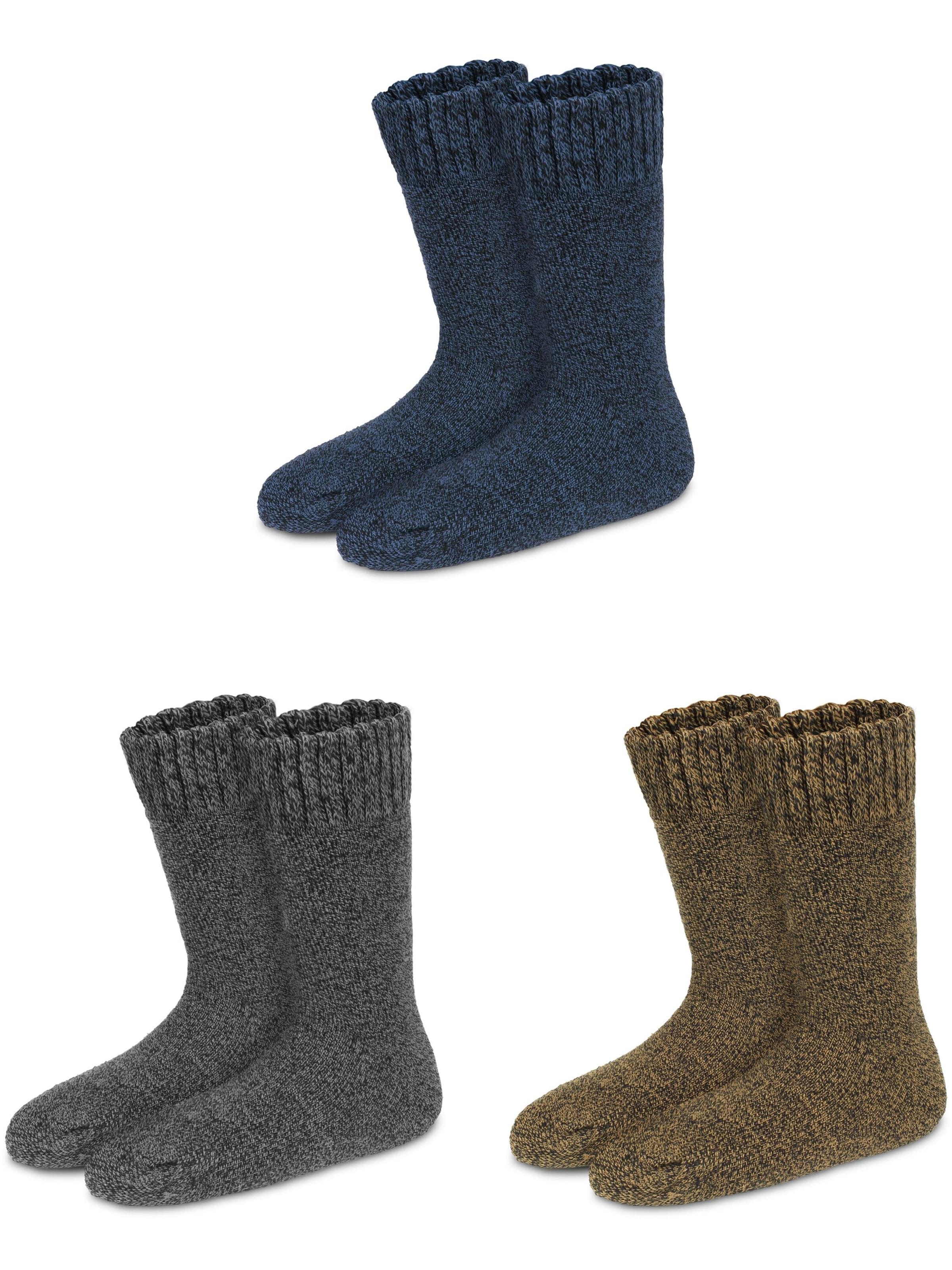 Polar Husky Socks in Mixed colours: front