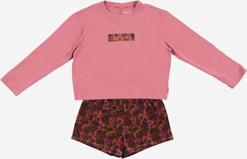 Calvin Klein Underwear Yöpuku värissä vaaleanpunainen: edessä