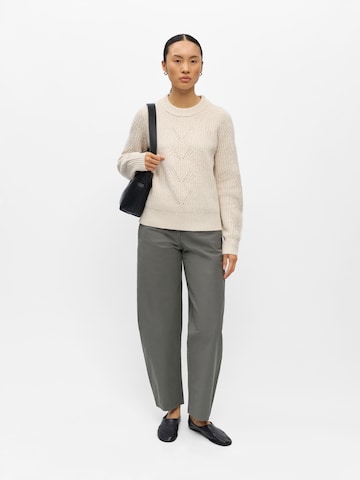 OBJECT - Jersey 'OBJSALLY' en beige