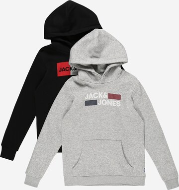 Sweat Jack & Jones Junior en gris : devant