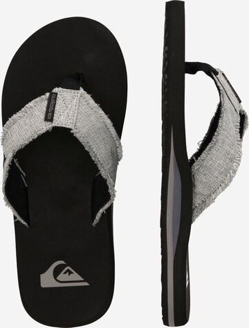 QUIKSILVER - Sandalias de dedo 'Monkey Abiss' en gris