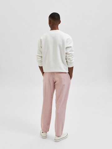 regular Pantaloni 'Newton' di SELECTED HOMME in rosa